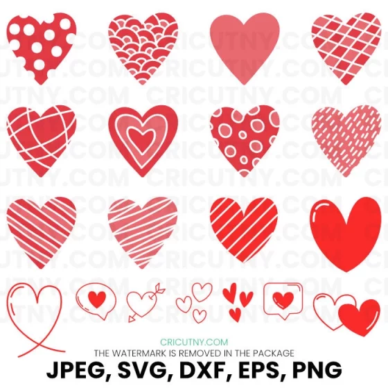 valentines heart svg free for cricut design space