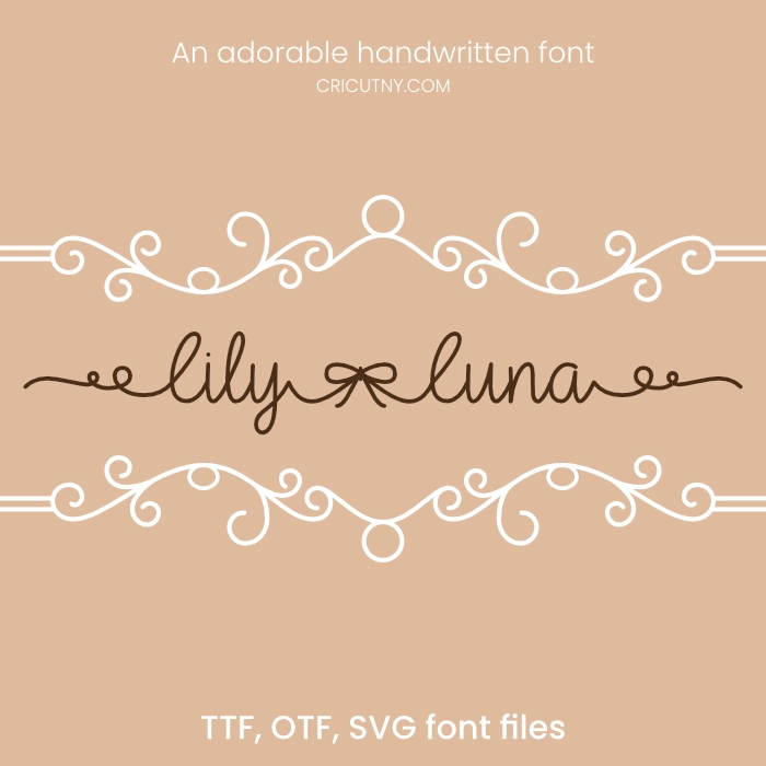 cute handwritten font free