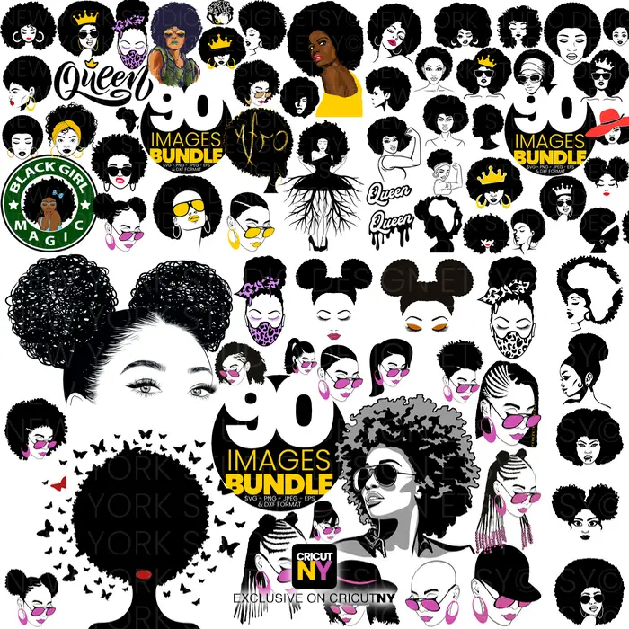 Afro Woman Bundle