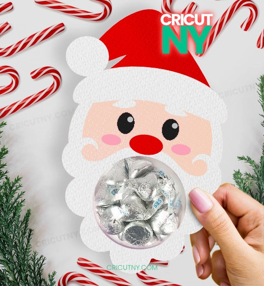Christmas Candy Holder DIY. The Santa ornament.