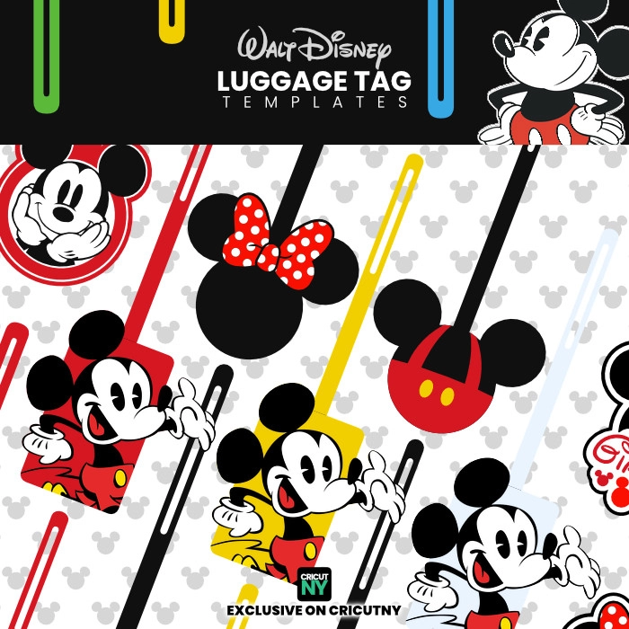 Mickey Mouse Luggage Tags