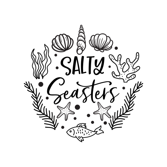 Salty Seasters SVG