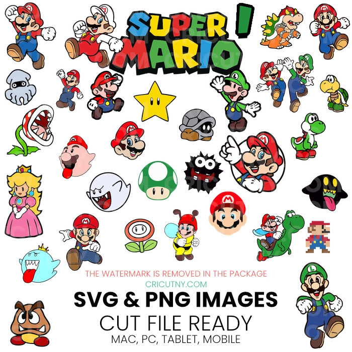 Super Mario Bros Clipart